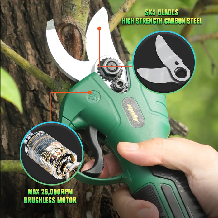 Mellif Electric Pruning Shears Compatible with Makita/Mellif 18V Battery Mellif Tools