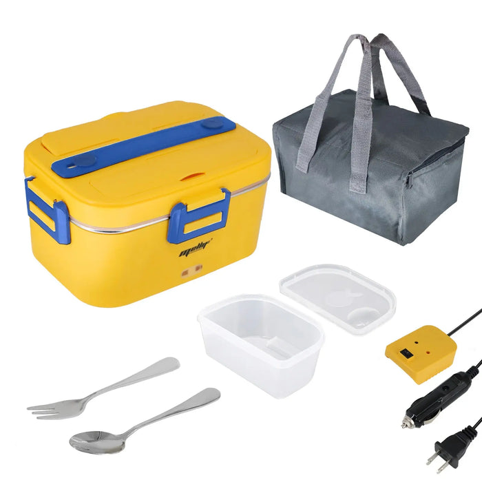 Mellif Heated Lunch Box, 12V 24V Food Warmer Compatible with DEWALT 20V MAX Battery Mellif Tools