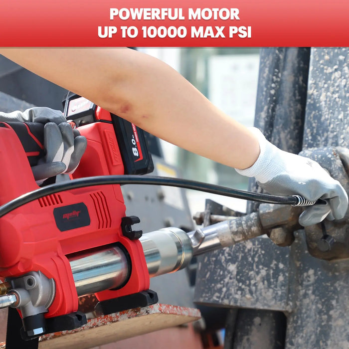 Mellif Power Grease Gun Compatible with Milwaukee 18V Battery Mellif Tools