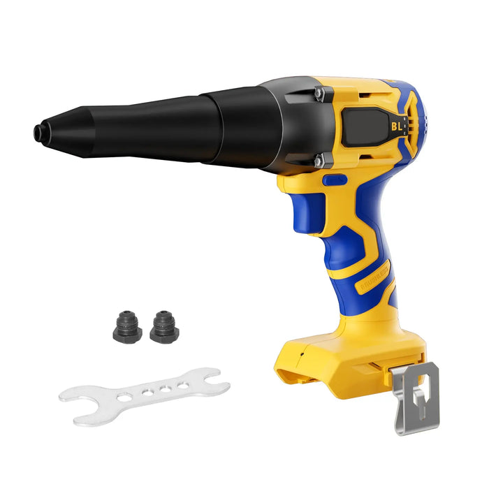 Mellif Rivet Gun Riverter Cordless tool 3/16" and 1/4" Compatible with Dewalt 20V Max Battery Mellif Tools