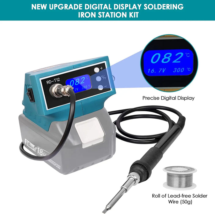 Mellif for Makita 18V Battery Soldering Station Cordless