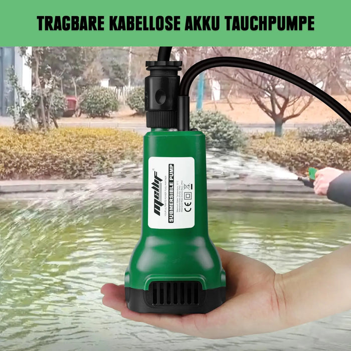 Mellif Submersible Battery Pump for Makita Battery 18 V, Water Pump, Dirty Water Pump (Without Battery) Mellif Tools