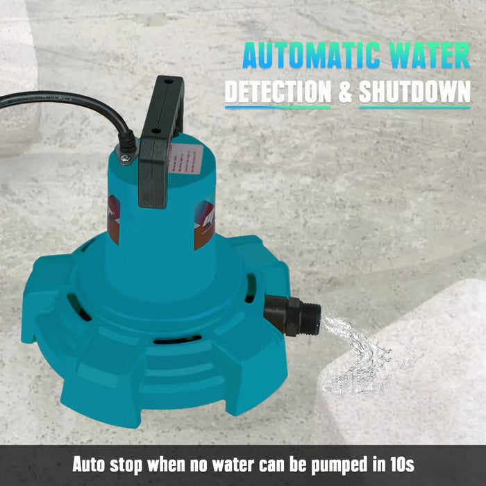 Mellif for Makita 18V Battery Sump Pump, Submersible Water Transfer Pump