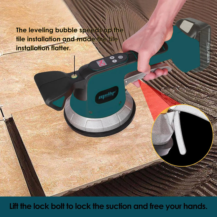 Mellif Tile vibrator for Makita battery 18 V, tile vibration device