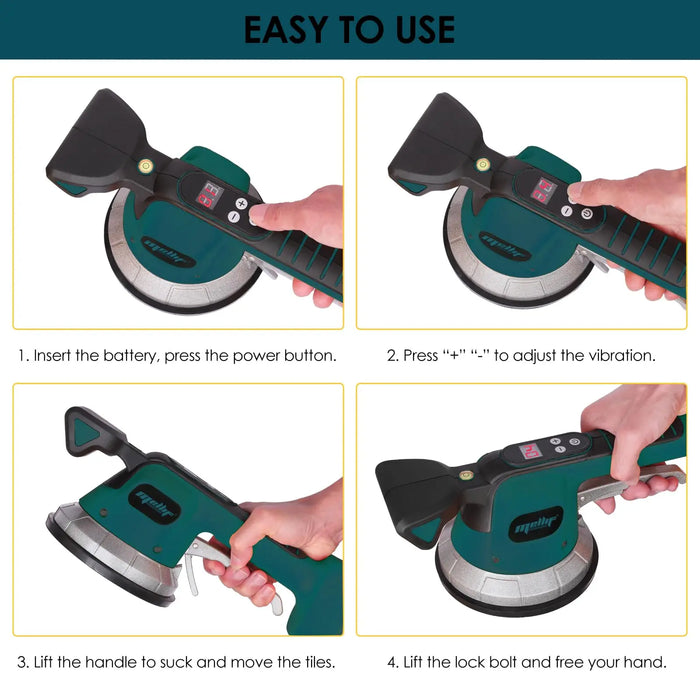 Mellif Tile vibrator for Makita battery 18 V, tile vibration device