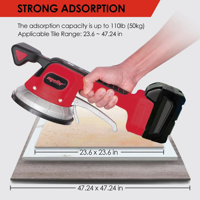 Mellif Tiler Vibrator Tool Compatible with Milwaukee 18V Battery Mellif Tools