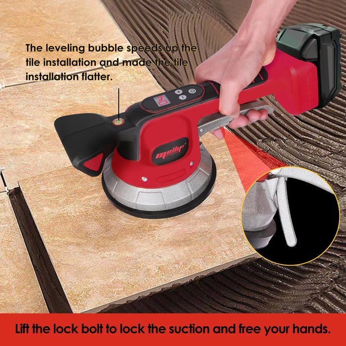 Mellif Tiler Vibrator Tool Compatible with Milwaukee 18V Battery Mellif Tools