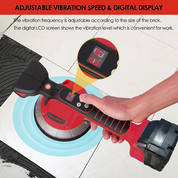 Mellif Tiler Vibrator Tool Compatible with Milwaukee 18V Battery Mellif Tools