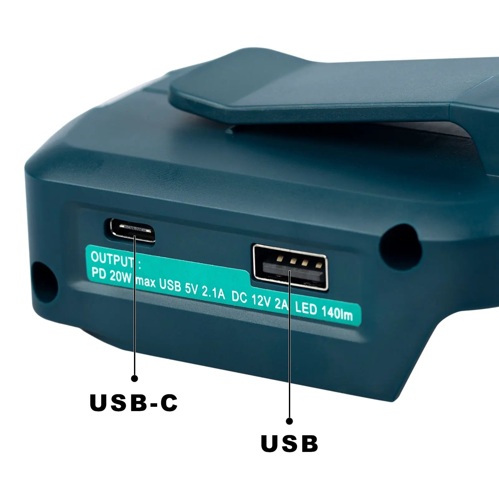 Mellif for Bosch 18v Battery USB Charger Adapter