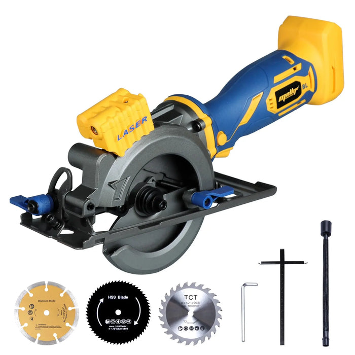 Mini Circular Saw for DeWalt/Mellif 20V MAX Battery (No Battery) Cordless Tile Saw with Brushless 5,000RPM Mellif Tools