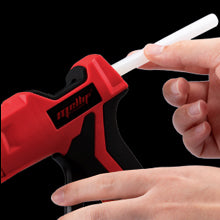 2. Insert the glue gun stick