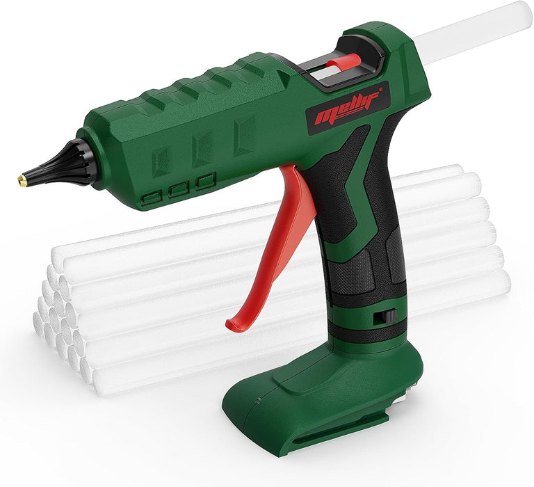 Mellif Akku Heißklebepistole kompatibel mit Bosch 18V Power for All Akku