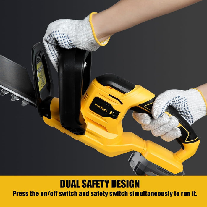 Taille-haie Mellif, compatible avec batterie Dewalt/Mellif 20 V (batterie non incluse)