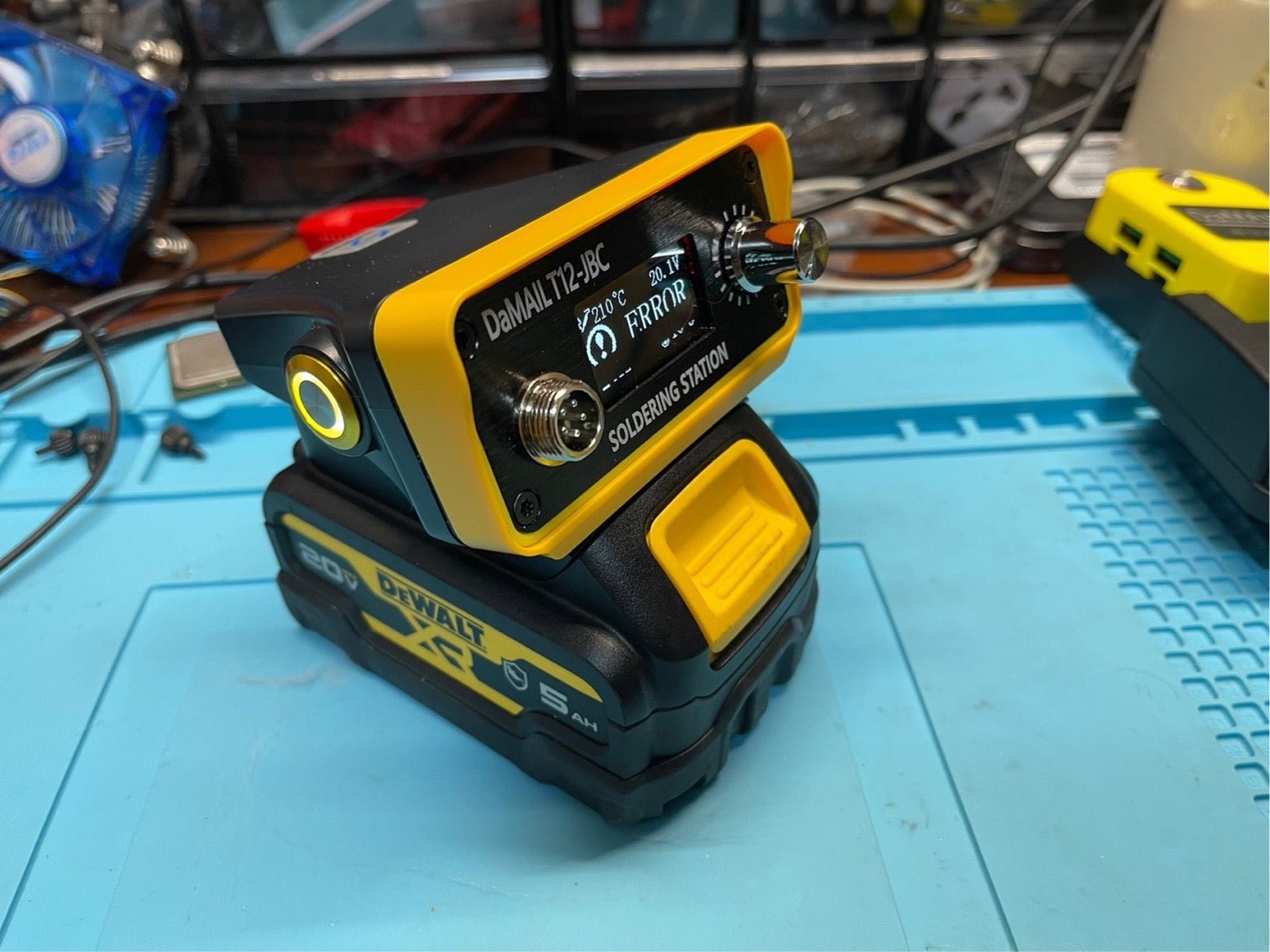 Mellif DEWALT BATTERY Soldering Iron Station is available on amazon now - Mellif Tools