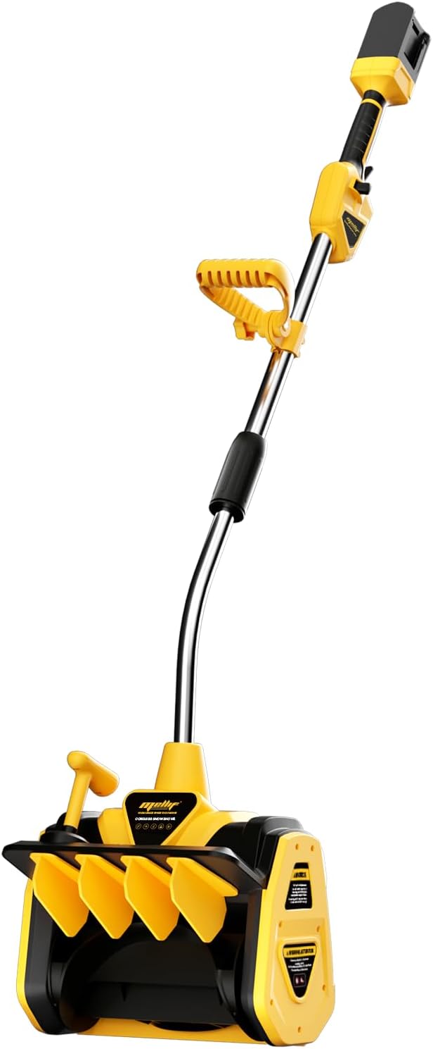 NEW TOOLS FROM Mellif -- 2*20V BATTERY POWERED SNOW SHOVEL Throwers - Mellif Tools