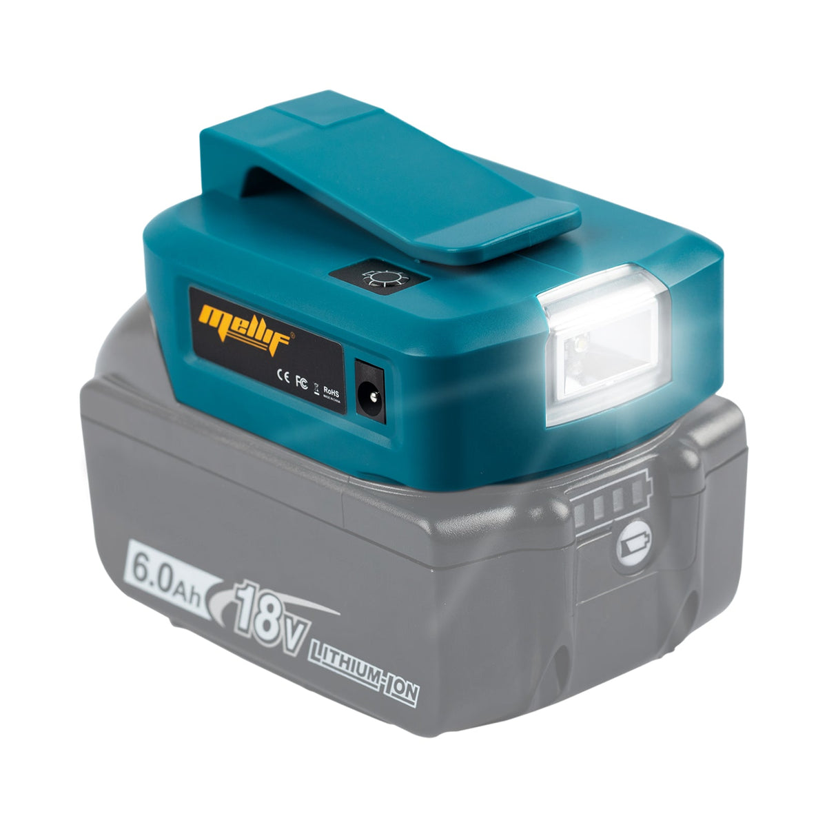 Mellif Multitool voor Makita-accu, 18 V Li-Ion, oscillerend gereedschap, 500 W borstelloze motor, compleet met accessoires (zonder accu, zonder oplader Mellif Multitool voor Makita-accu, 18 V Li-Ion, oscillerend gereedschap, 500 W borstelloze motor, compleet met accessoires (zonder accu, zonder oplader
