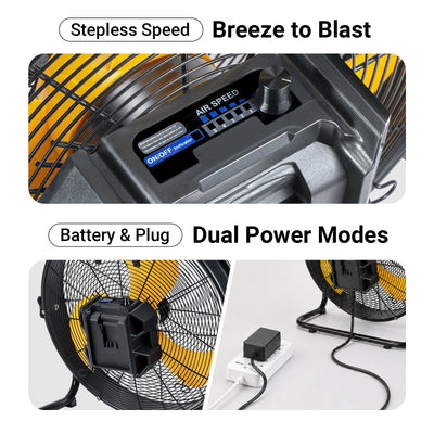 Mellif MFFS01-18 Hybrid 20V Portable Fan