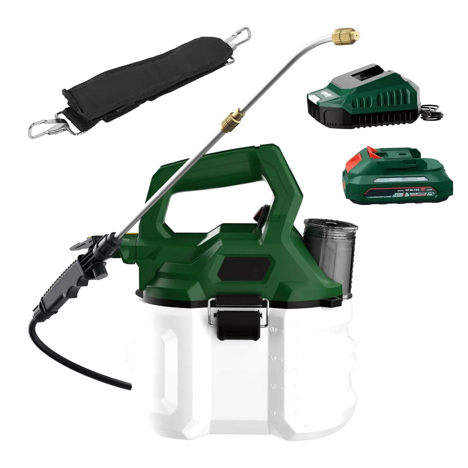 Makita LXT 18 V Ruggedragen drukspuit 10 liter Zonder accu en lader in Makita LXT 18 V Ruggedragen drukspuit 10 liter Zonder accu en lader in