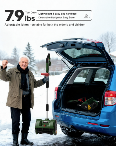 Mellif  12” 18V Cordless Snow Shovel