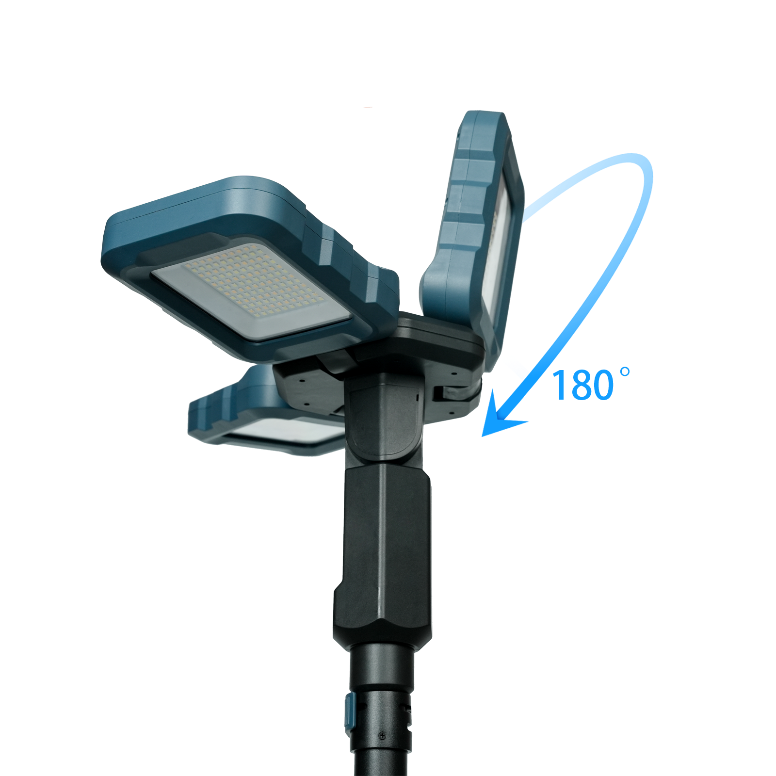 Mellif Cordless 7.55 ft LED Tower Work Light,Compatible with Makita 18V Battery