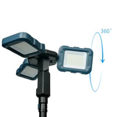 Mellif Cordless 7.55 ft LED Tower Work Light,Compatible with Makita 18V Battery