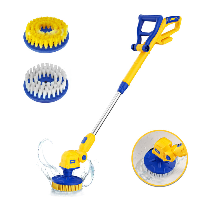 Mellif Cordless Spin Scrubber Compatible with Dewalt 20V MAX Battery(Battery Not Included)