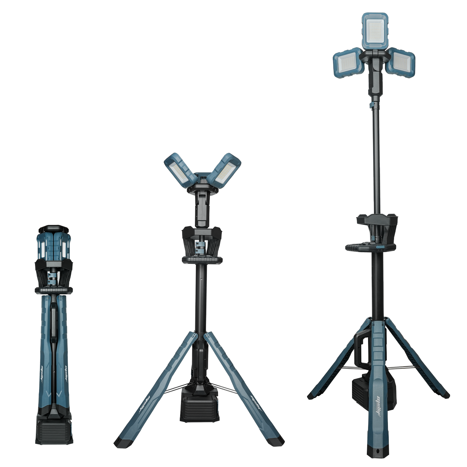 Mellif Cordless 7.55 ft LED Tower Work Light