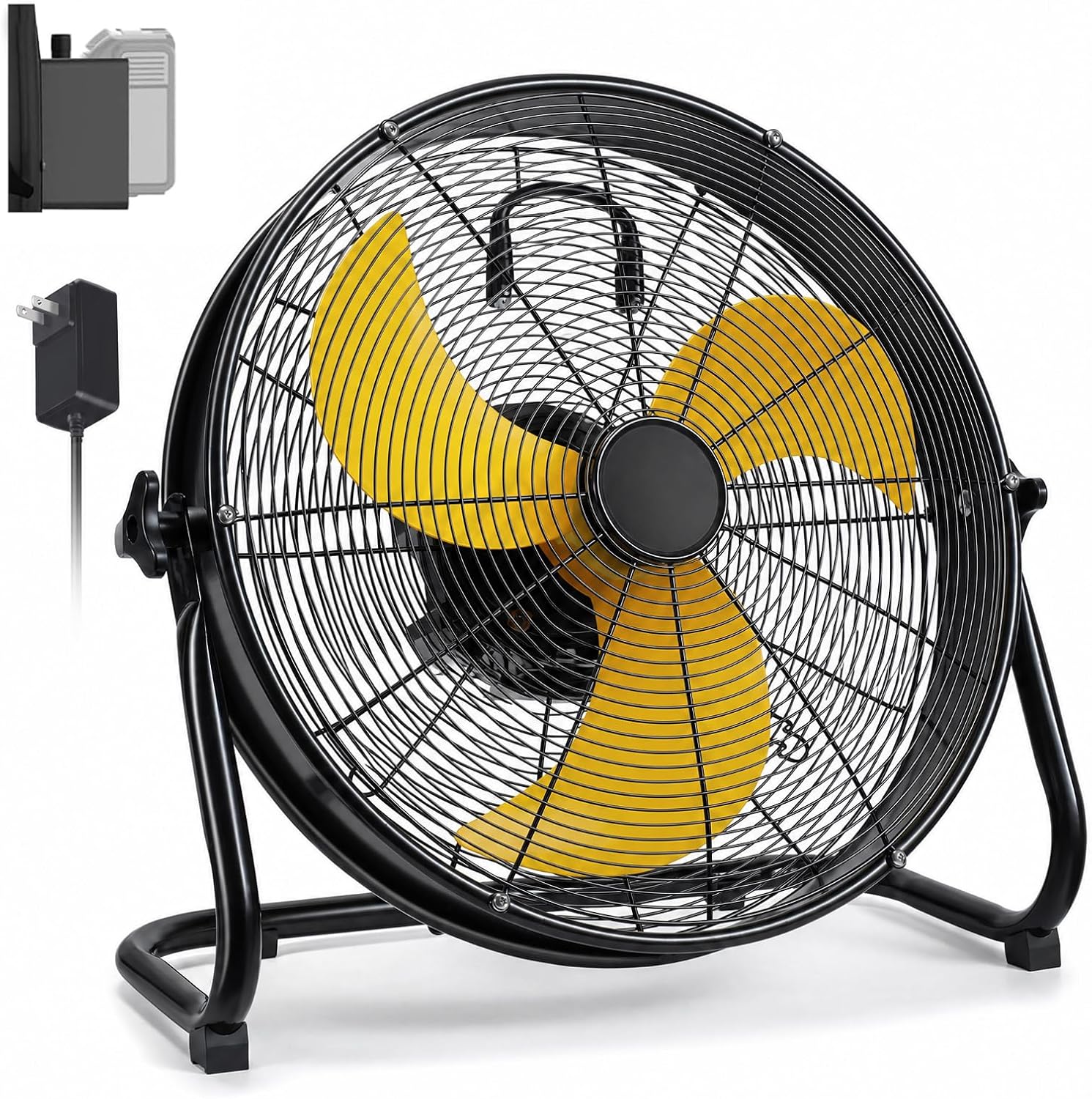 Mellif MFFS02-18 18inch Hybrid 18V Portable Fan
