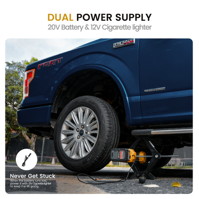 Mayoki MFECC01 Dual Power Electric Car Jack