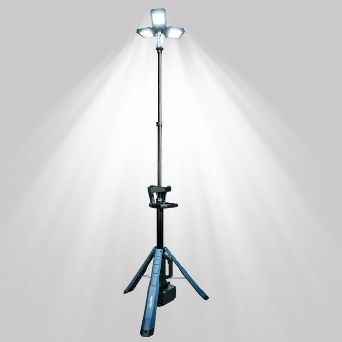 Mellif Cordless LED Tower Work Light,Compatible with Makita 18V Battery