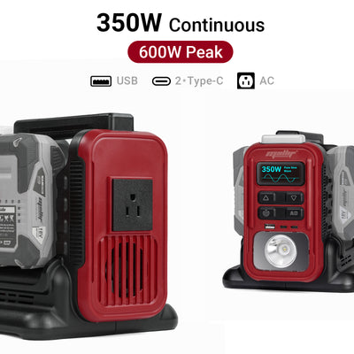 Mellif 350W Pure Sine Wave Power Inverter（PIT350-02）