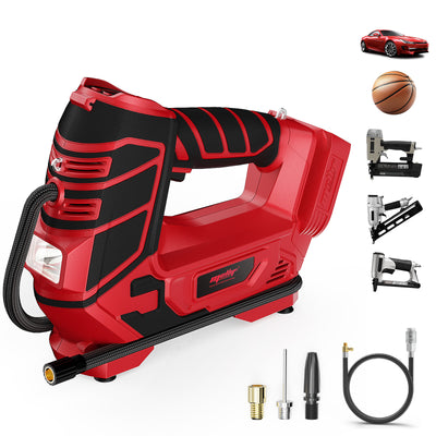 Mellif 2-in-1 Air Compressor for Nailers, Staplers & Car Tires