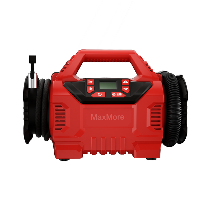 MaxMore Tire Inflator Air Compressor Compatible with Milwaukee 18V Battery (Battery Not Included)