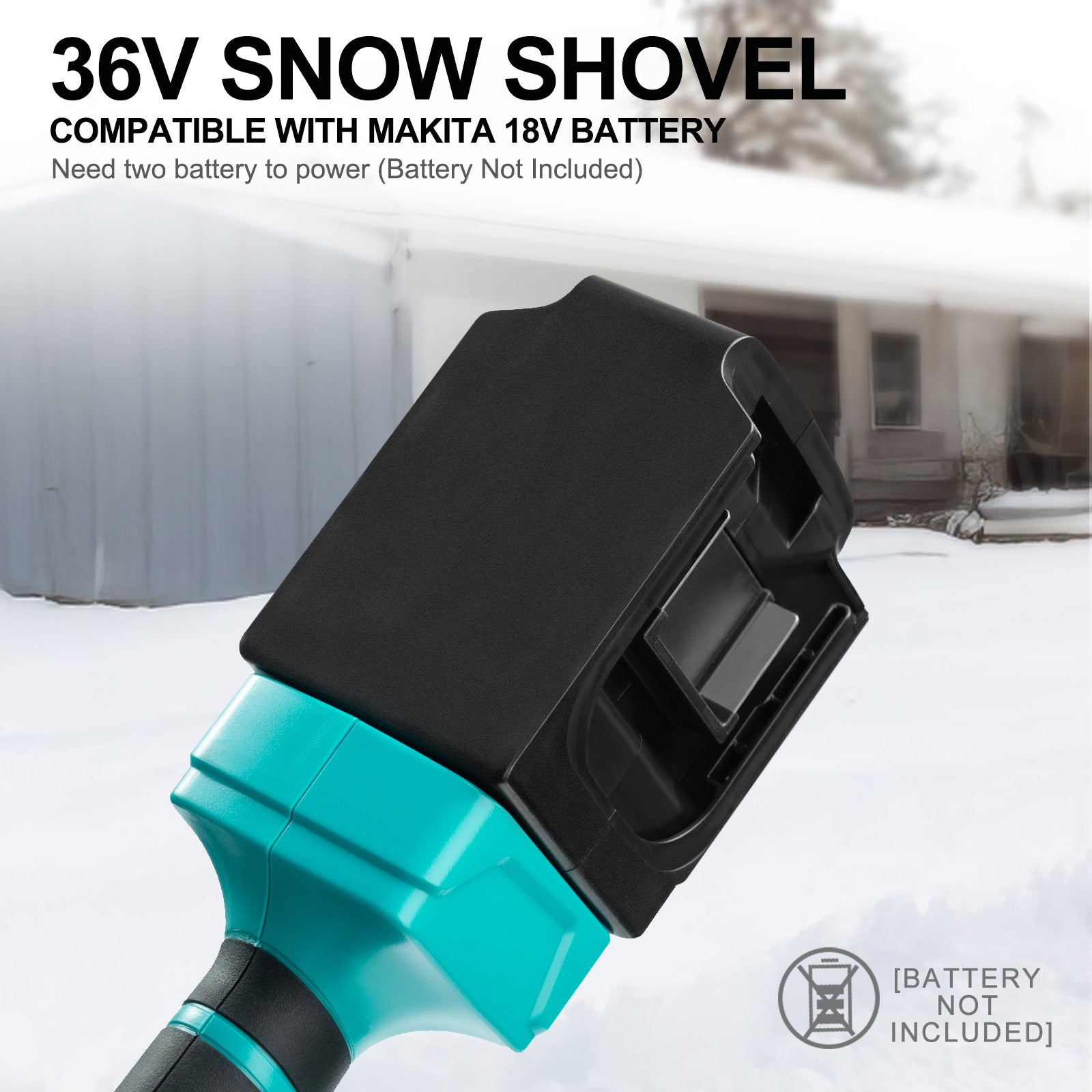 Mellif 36V 13.2‘’ Snow Shovel