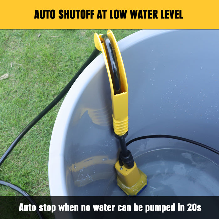 Mellif Sump Pump, Cordless Submersible Water Pump  Compatible with DeWalt 20V MAX Battery