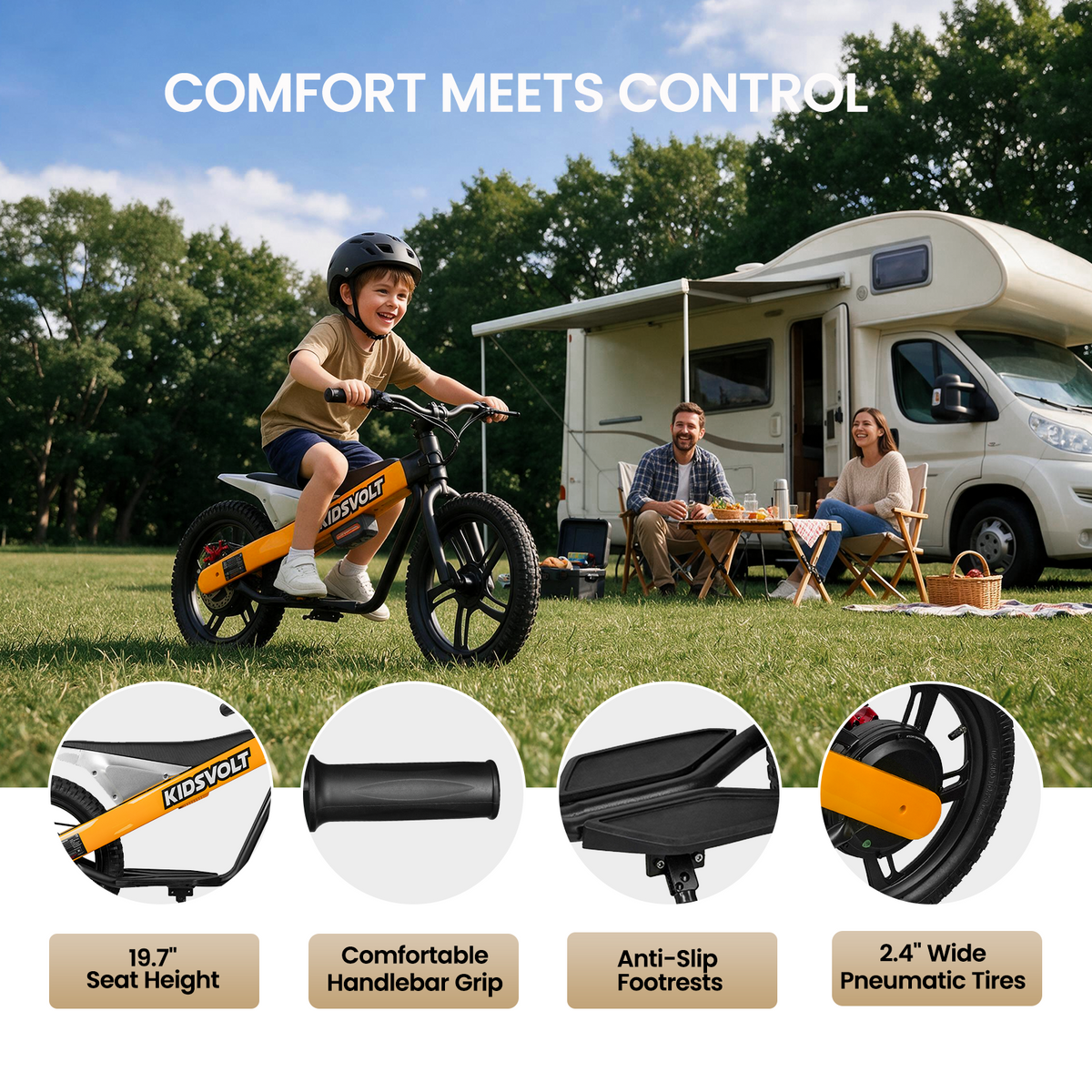 KidsVolt 20V Electric Dirt Bike For Kids（MFTC01）