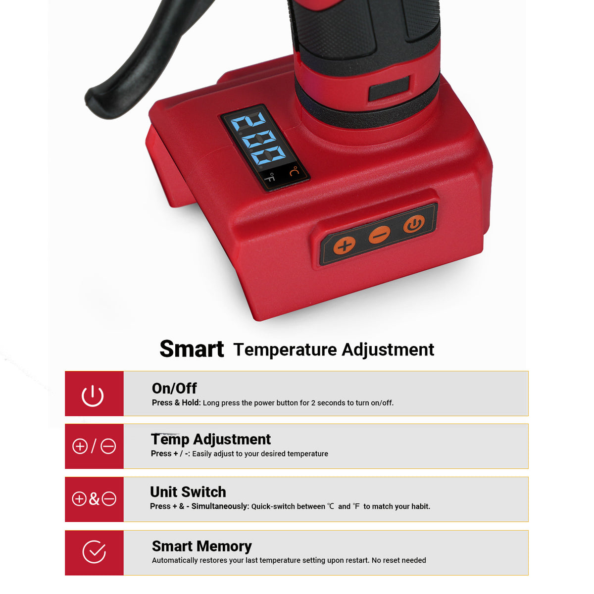 Pistola de Silicón Caliente Mellif MF0401Y