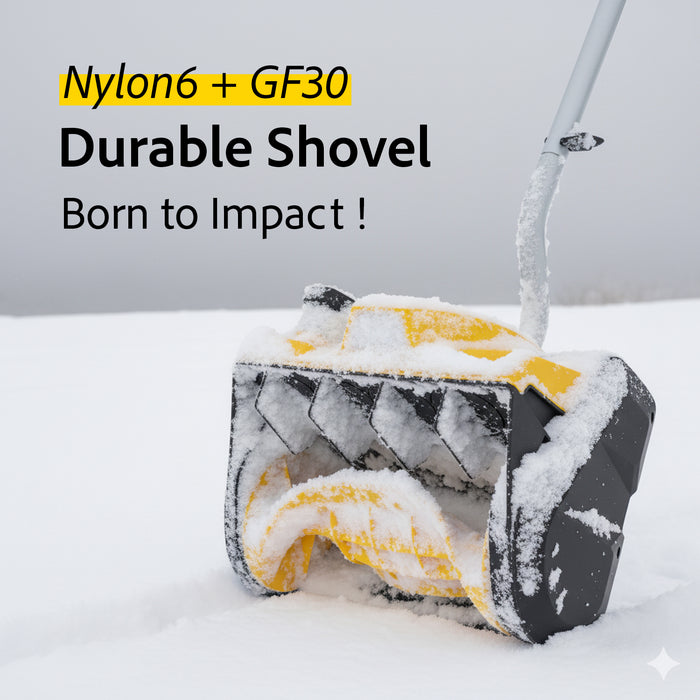 QESOO 12" Cordless Snow Shovel,DeWalt Compatible(Tool Only)