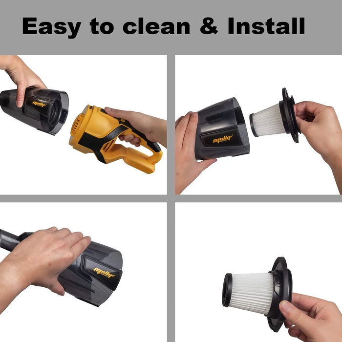 3Pcs Replacement Filters for Mellif Cordless Vacuum（No Vacuum Cleaner）