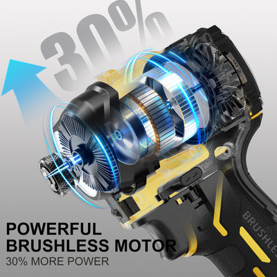 Mellif 2212 in-lbs 1/4" Torque Impact Driver