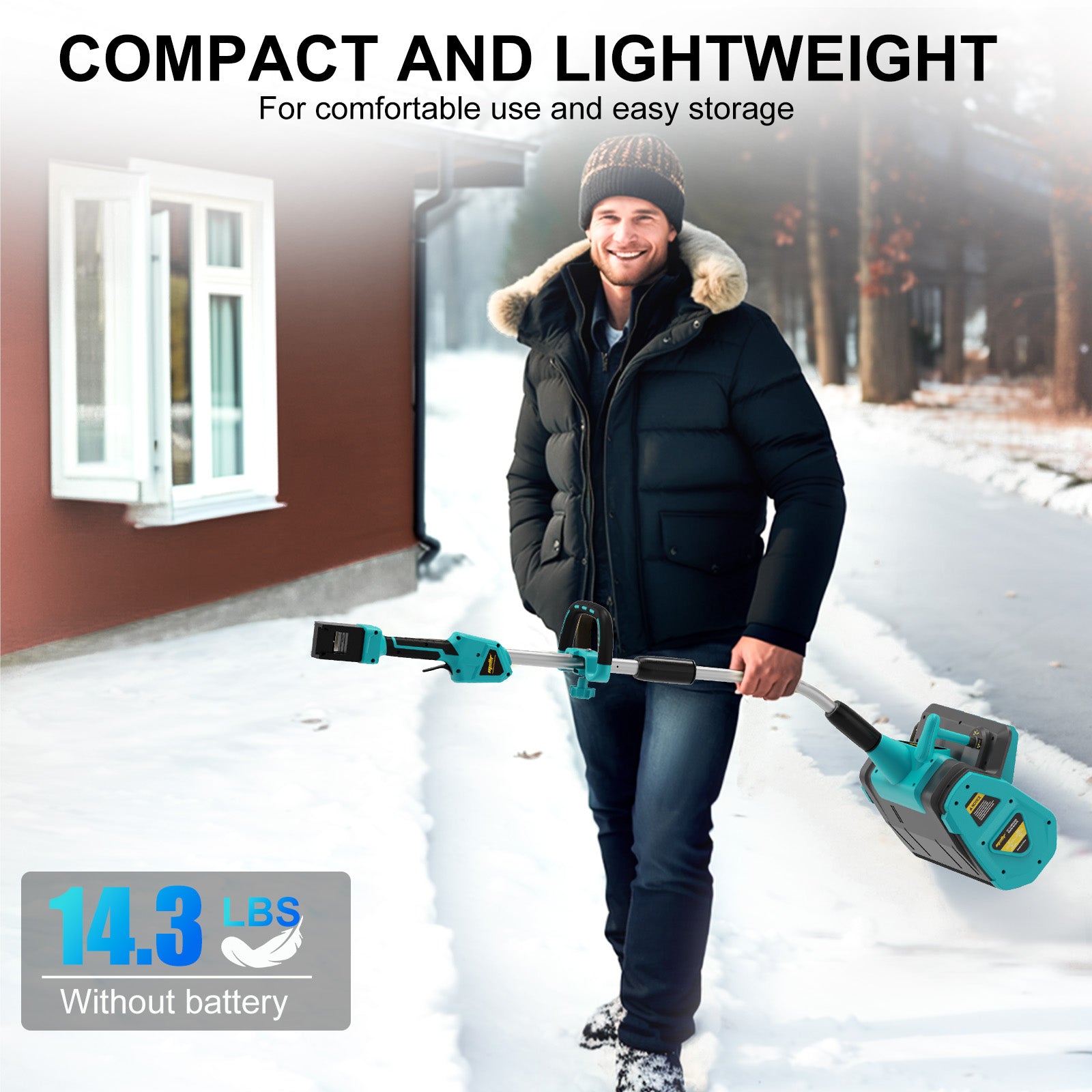 Mellif 36V 13.2‘’ Snow Shovel