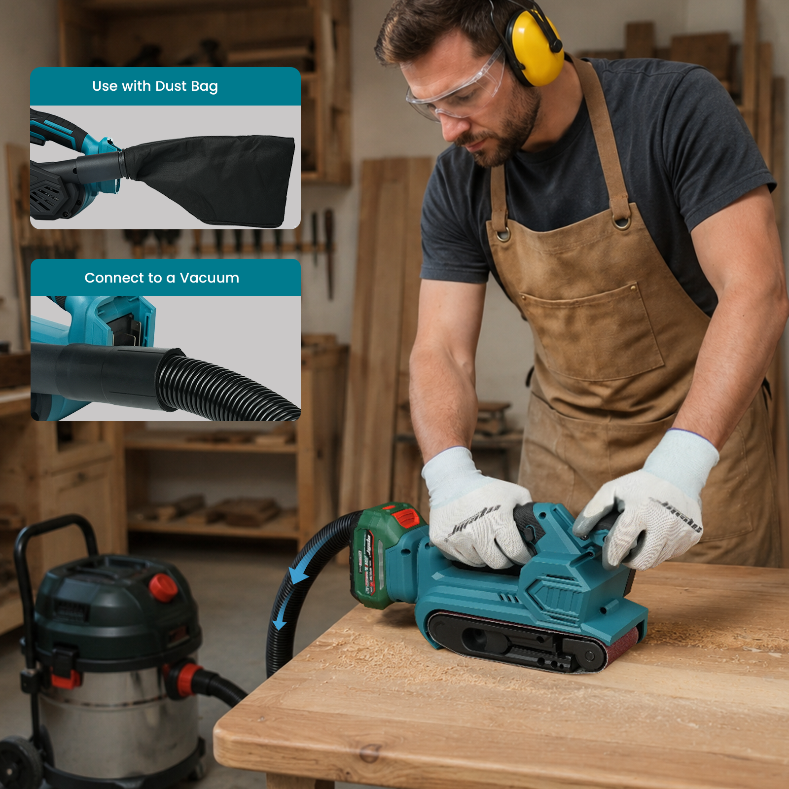 Mellif MFBS03 Belt Sander