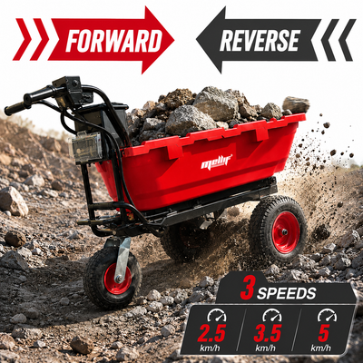 Mellif MFEWC02 Electric Wheelbarrow Cart