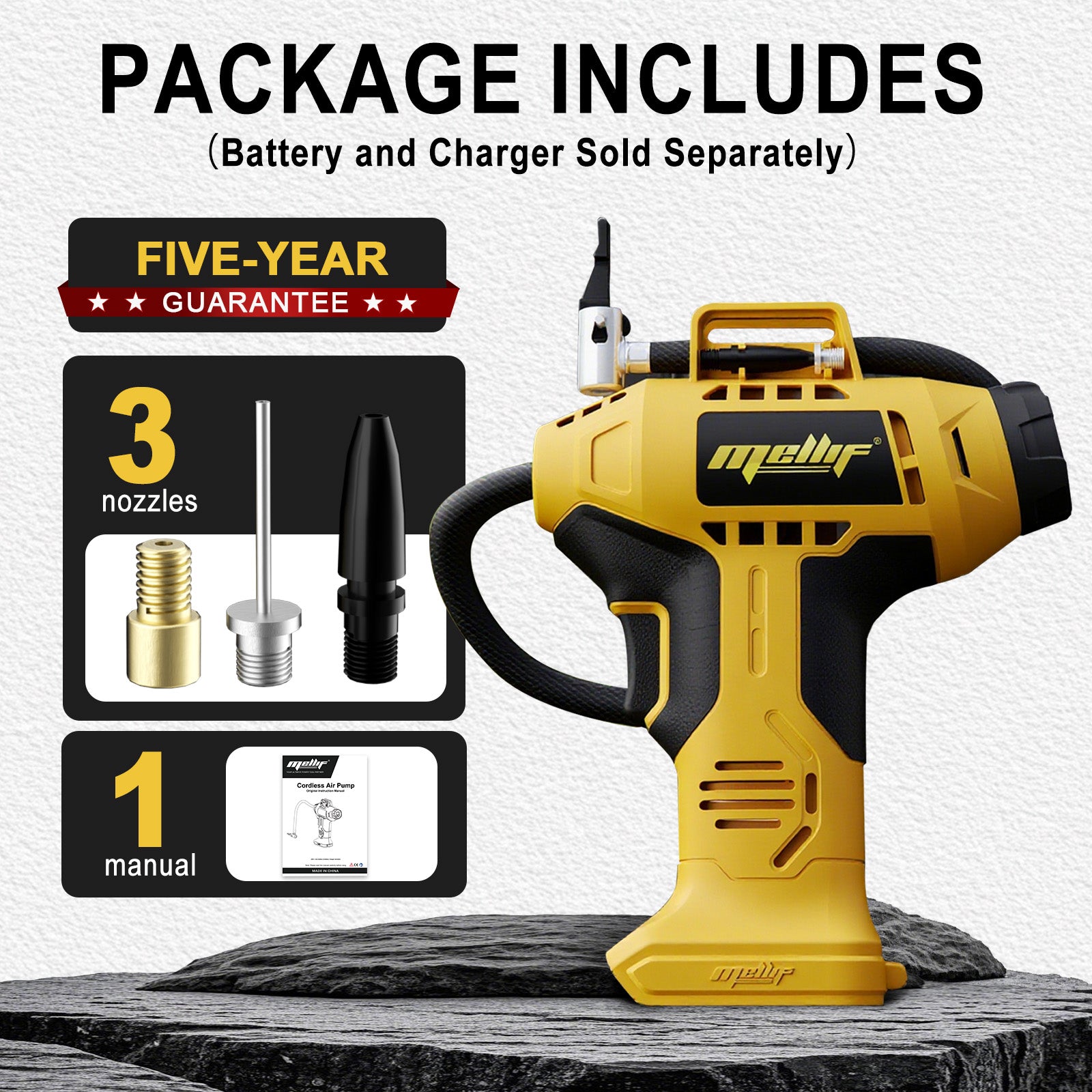 Mellif 7P Tire Inflator