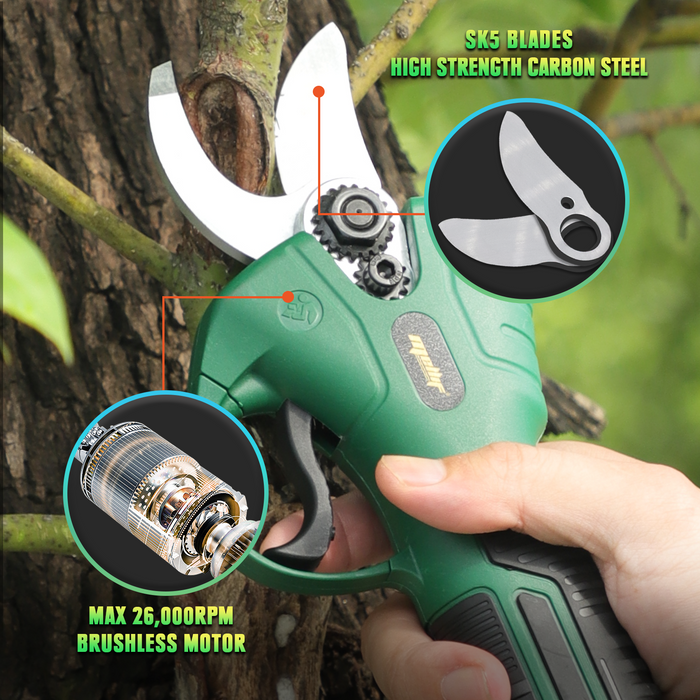 Mellif Electric Pruning Shears Compatible with Makita/Mellif 18V Battery