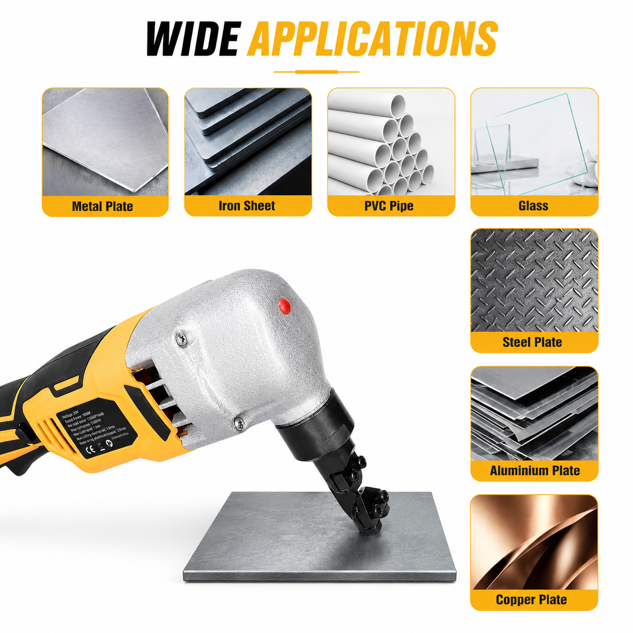 Mellif MFNB001 Metal Cutter/Nibbler