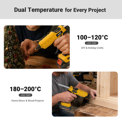 Pistola de Silicón Caliente Mellif MF0401Y