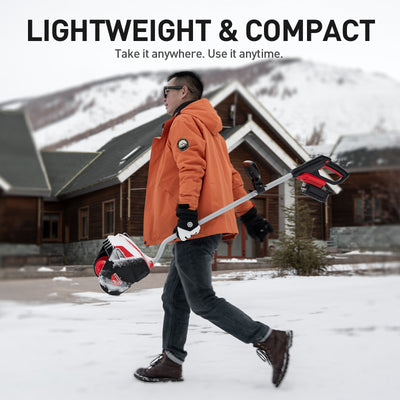 QESOO 12" Cordless 18V Snow Shovel（WRSS12-02）