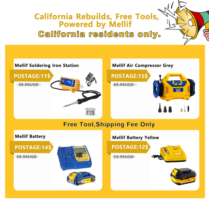 Dewalt Battery Compatible Tools Shipping Fee