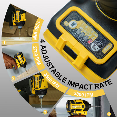 Mellif 2212 in-lbs 1/4" Torque Impact Driver